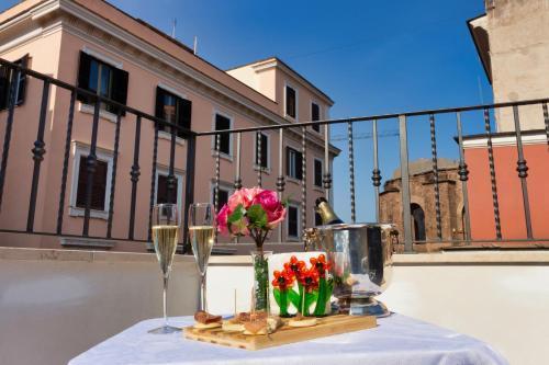 Hotel Manzoni Rome Bagian luar foto